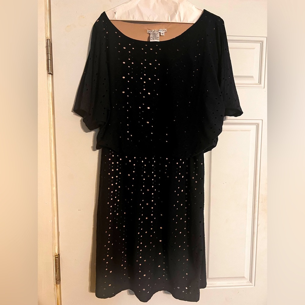 Navy Maggy London Dress